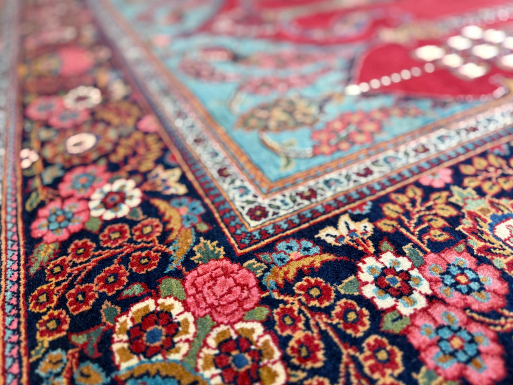 Kashan wool rug