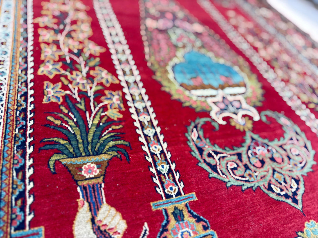 Kashan wool rug