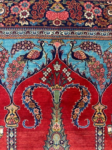 Kashan wool rug